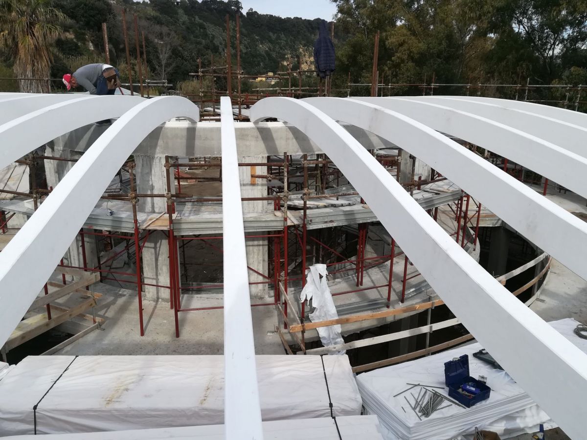 Sopraelevazioni in legno Wood planner Terme stufe di Nerone