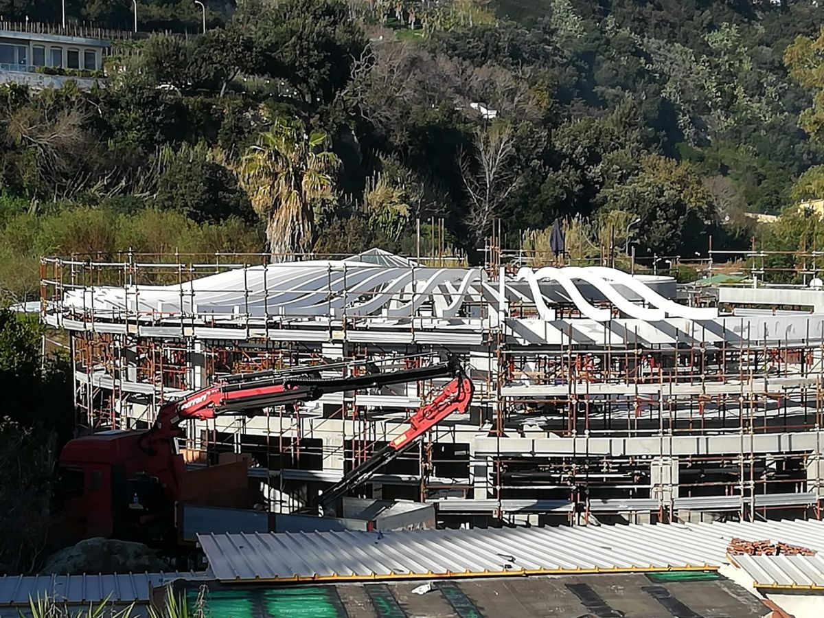 Sopraelevazioni in legno Wood planner Terme stufe di Nerone