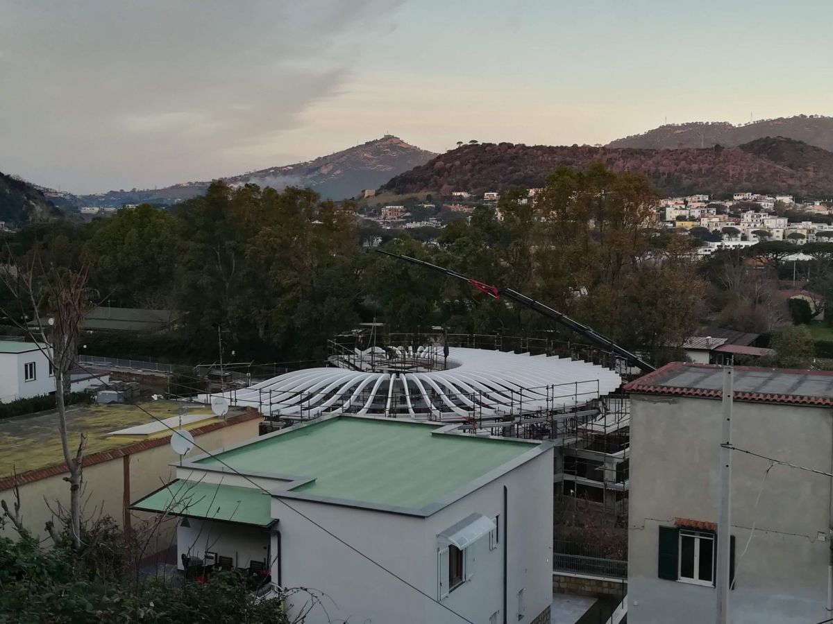 Sopraelevazioni in legno Wood planner Terme stufe di Nerone