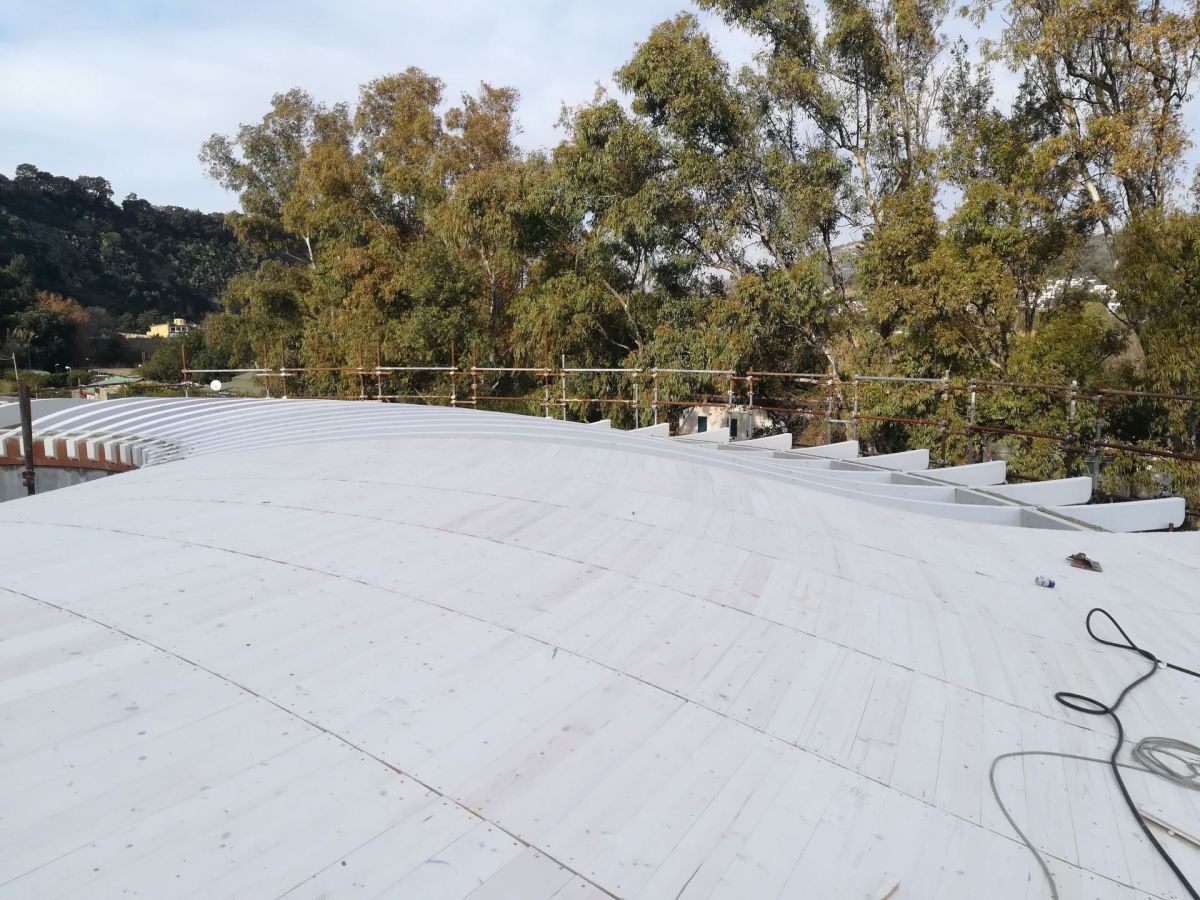 Sopraelevazioni in legno Wood planner Terme stufe di Nerone