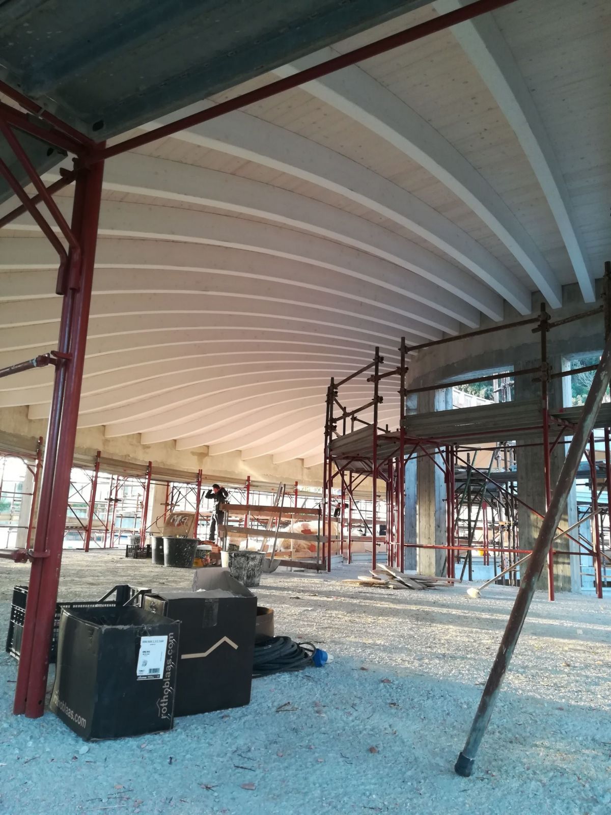 Sopraelevazioni in legno Wood planner Terme stufe di Nerone