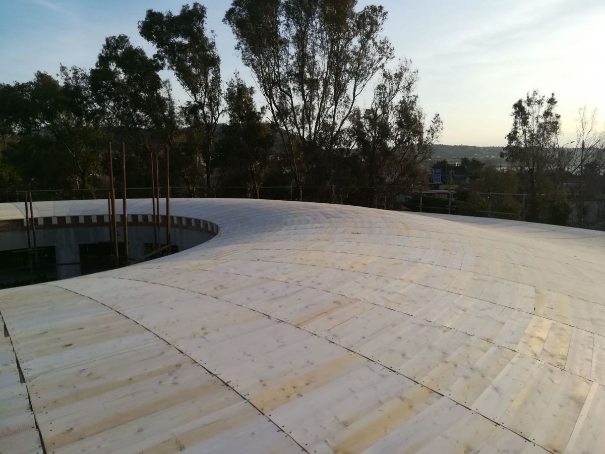 Sopraelevazioni in legno Wood planner Terme stufe di Nerone