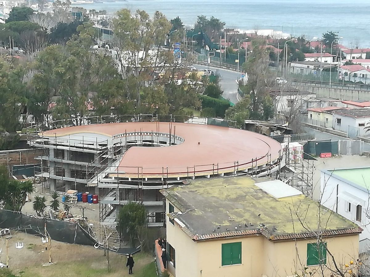 Sopraelevazioni in legno Wood planner Terme stufe di Nerone