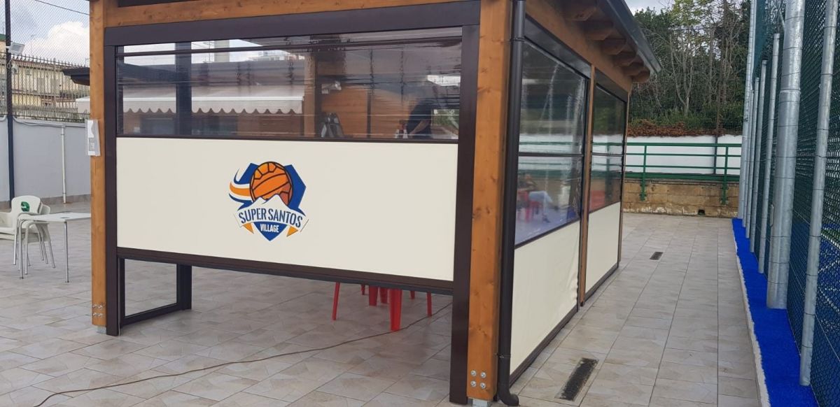 Chioschi e Gazebi in legno Wood planner Strutture per un centro sportivo