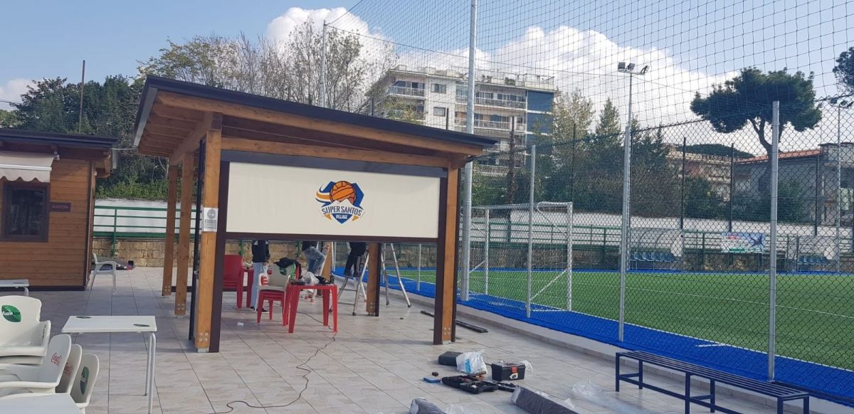 Chioschi e Gazebi in legno Wood planner Strutture per un centro sportivo