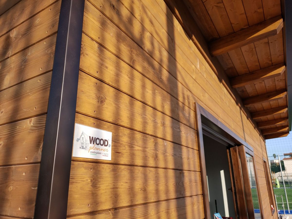 Chioschi e Gazebi in legno Wood planner Strutture per un centro sportivo