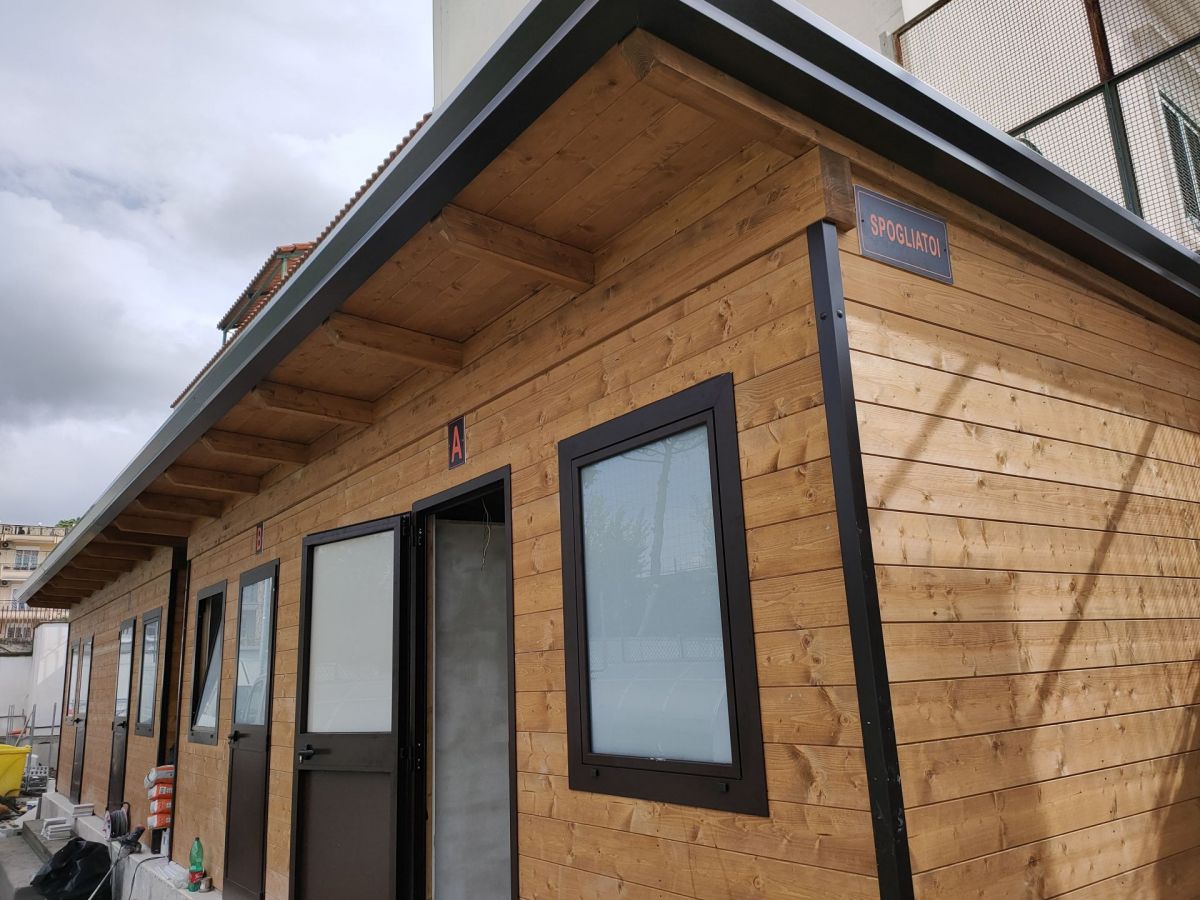 Chioschi e Gazebi in legno Wood planner Strutture per un centro sportivo