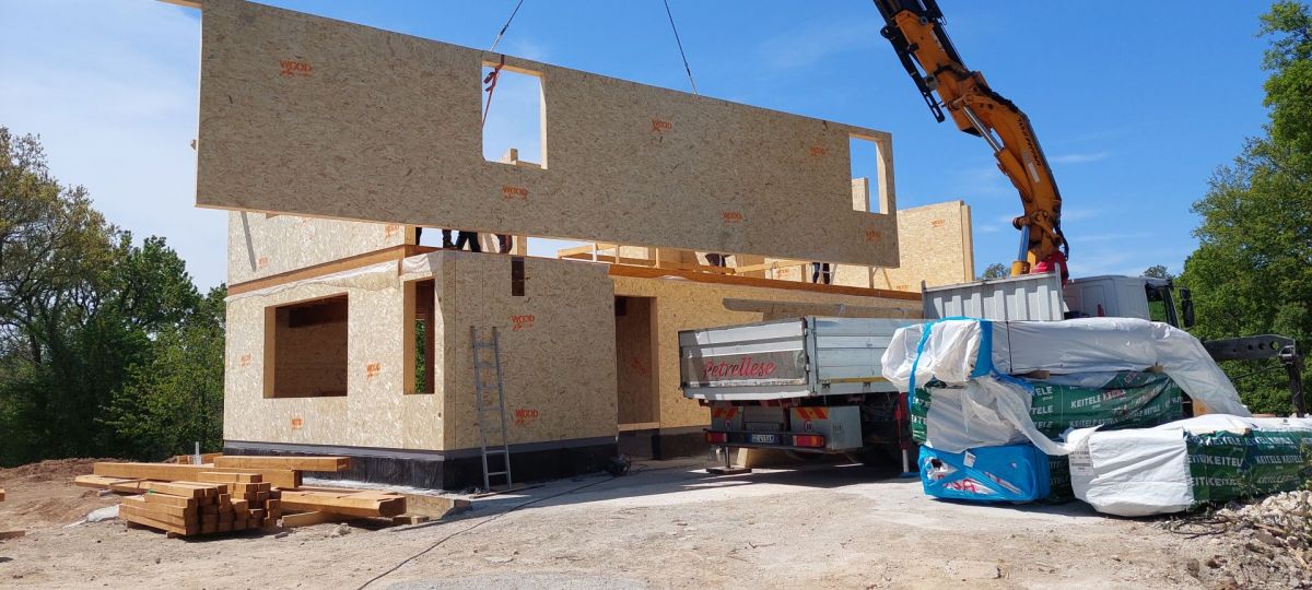 Case in legno Wood planner Villa due piani a Caianello CE