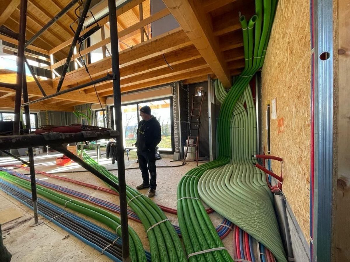 Case in legno Wood planner Villa due piani a Caianello CE