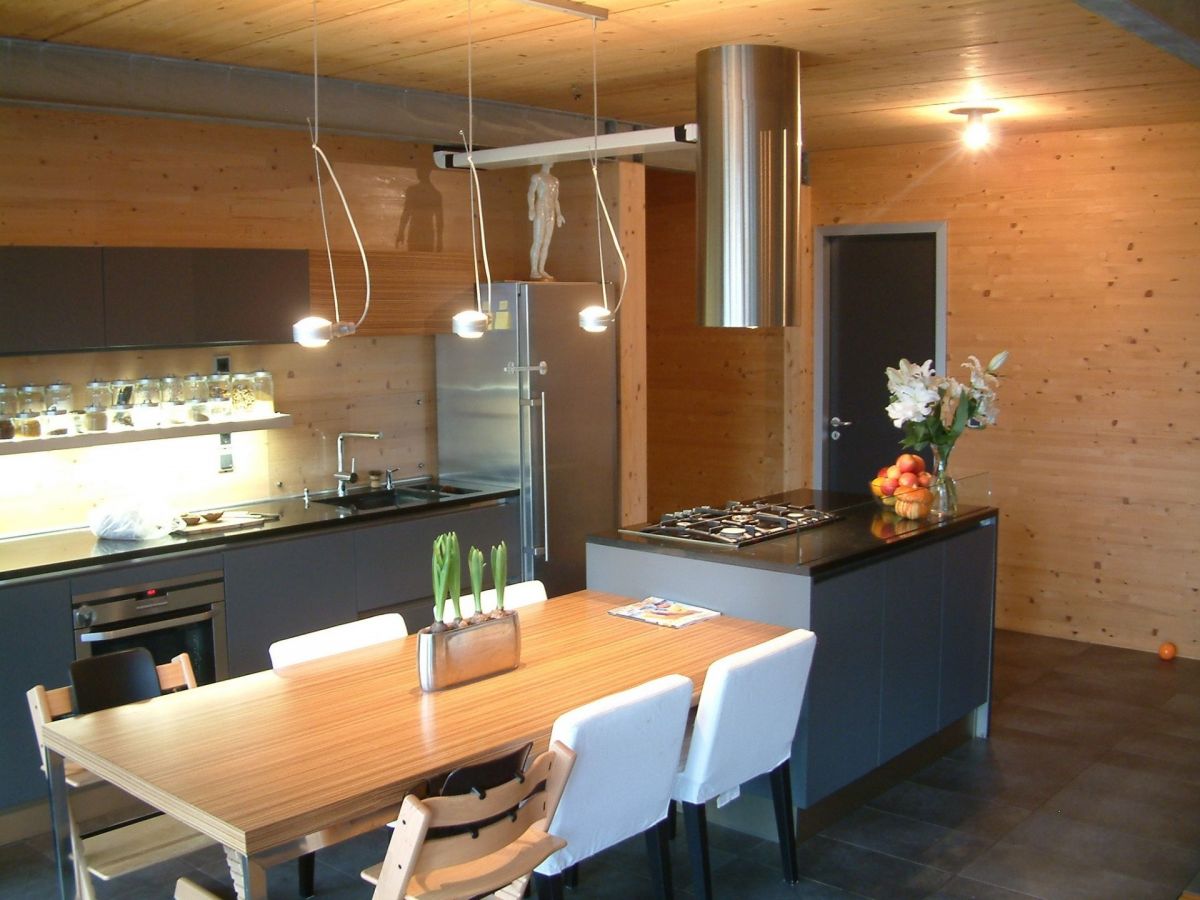 Case in legno RIKO-HISE srl - Arch. Daniele Bonzi Casa moderna  