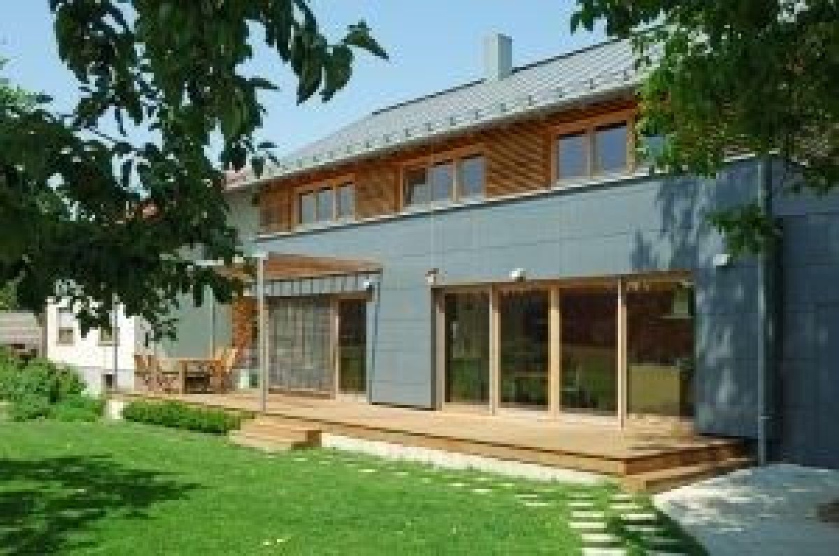 Case in legno RIKO-HISE srl - Arch. Daniele Bonzi Casa Moderna 7  su due piani 