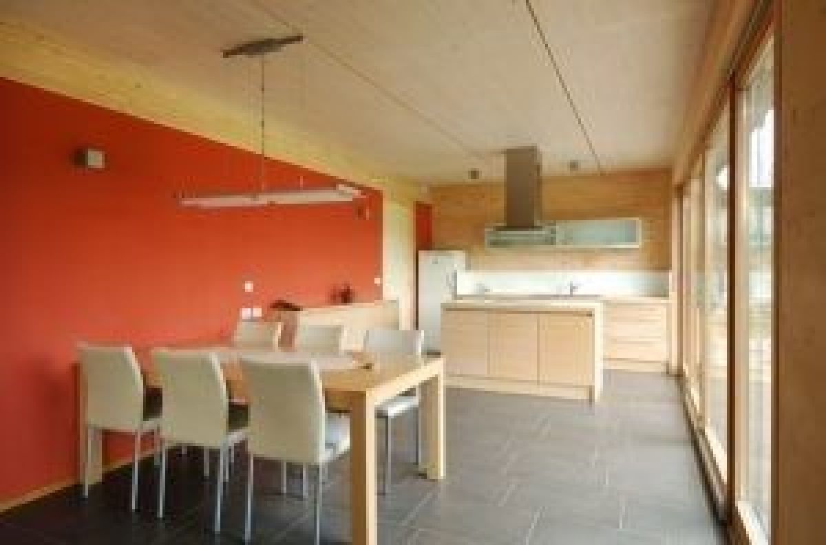 Case in legno RIKO-HISE srl - Arch. Daniele Bonzi Casa Moderna 7  su due piani 