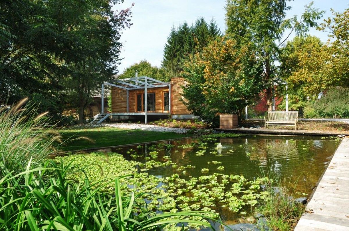 Case in legno RIKO-HISE srl - Arch. Daniele Bonzi il CUBO DI LEGNO 