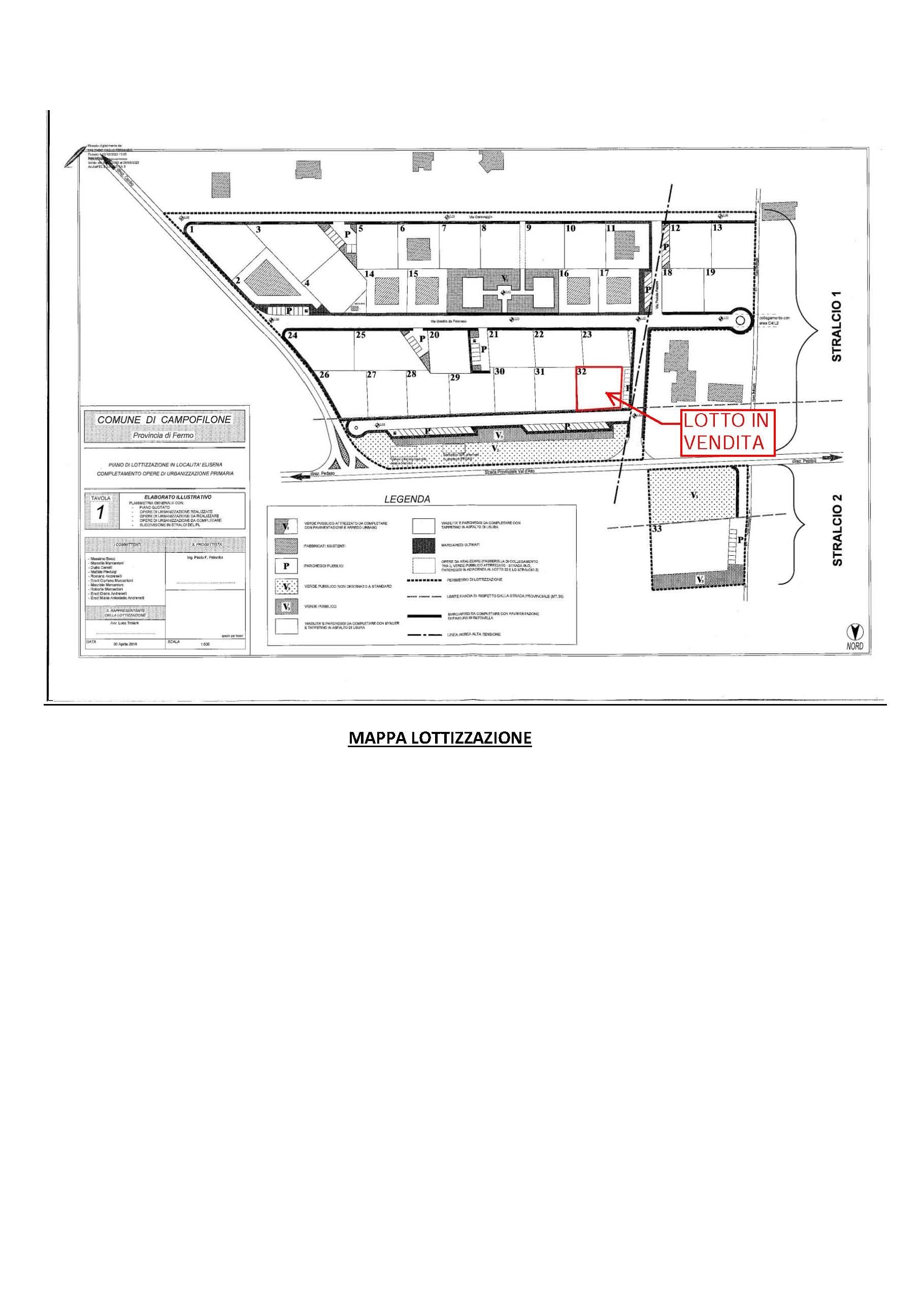 Vendita Terreno edificabile Campofilone