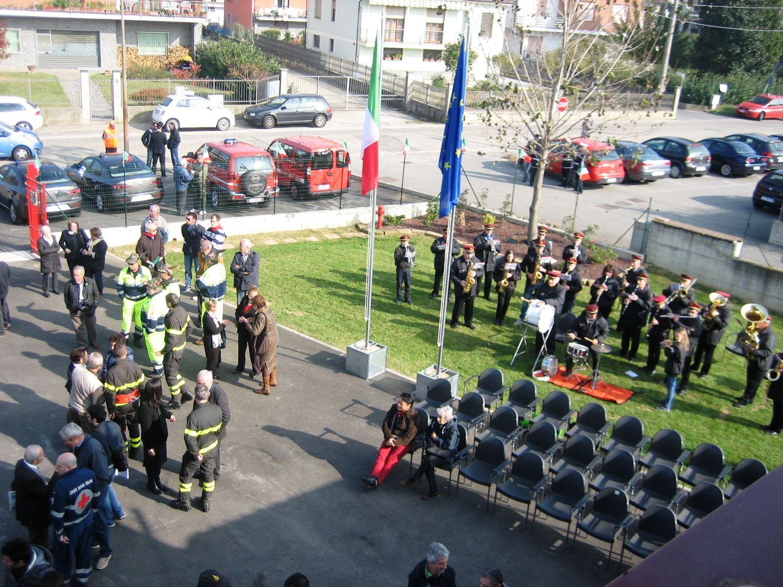 Caserma dei Volontari VVF Villanova D'Asti realizzato da Lorenzo Imperiali DBIOSTUDIO, Assistenza tecnica a Torino