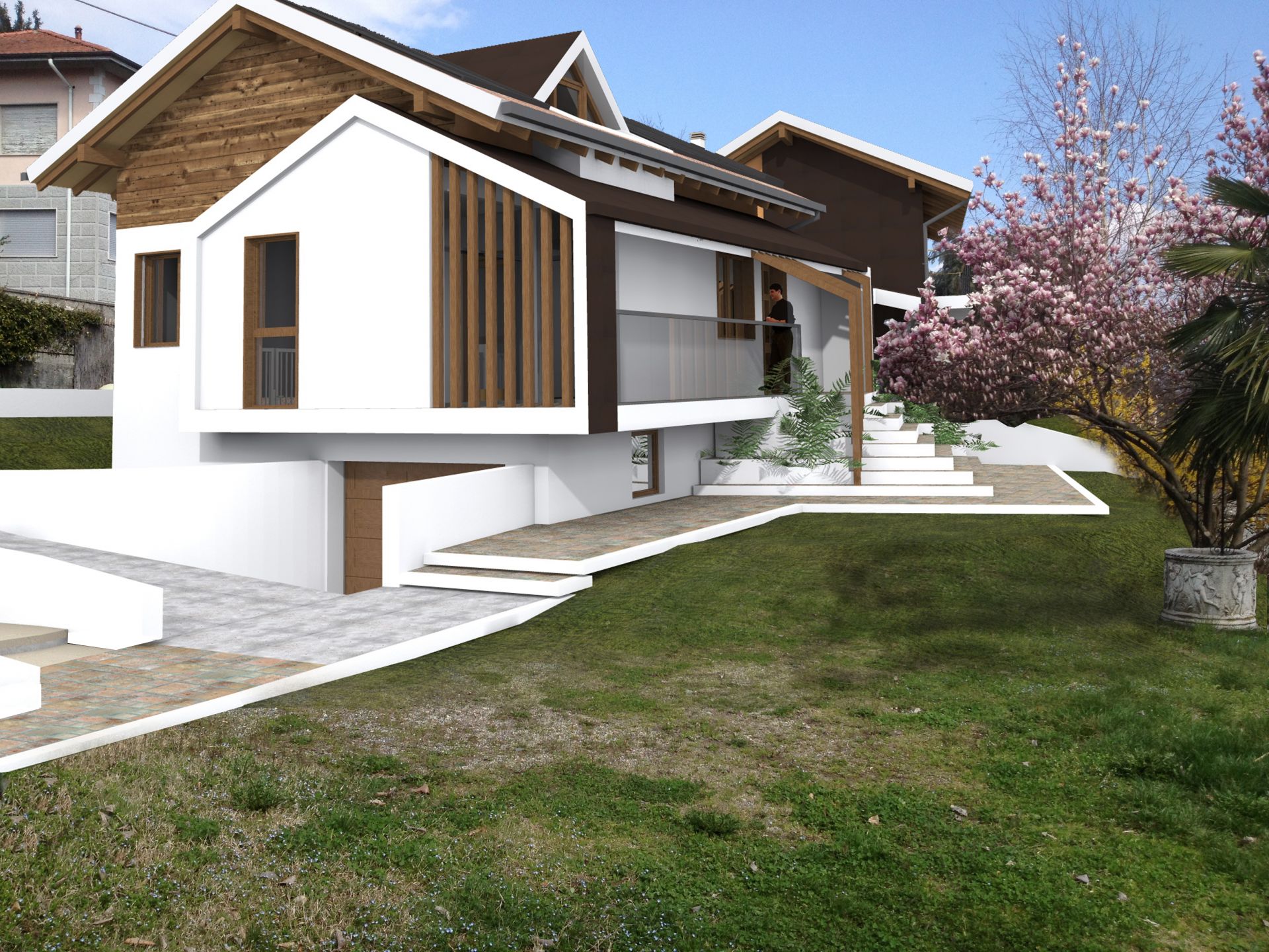 Riqualificazione enrgetica a seguito di ricostruzione completa realizzato da Lorenzo Imperiali DBIOSTUDIO, Assistenza tecnica a Torino