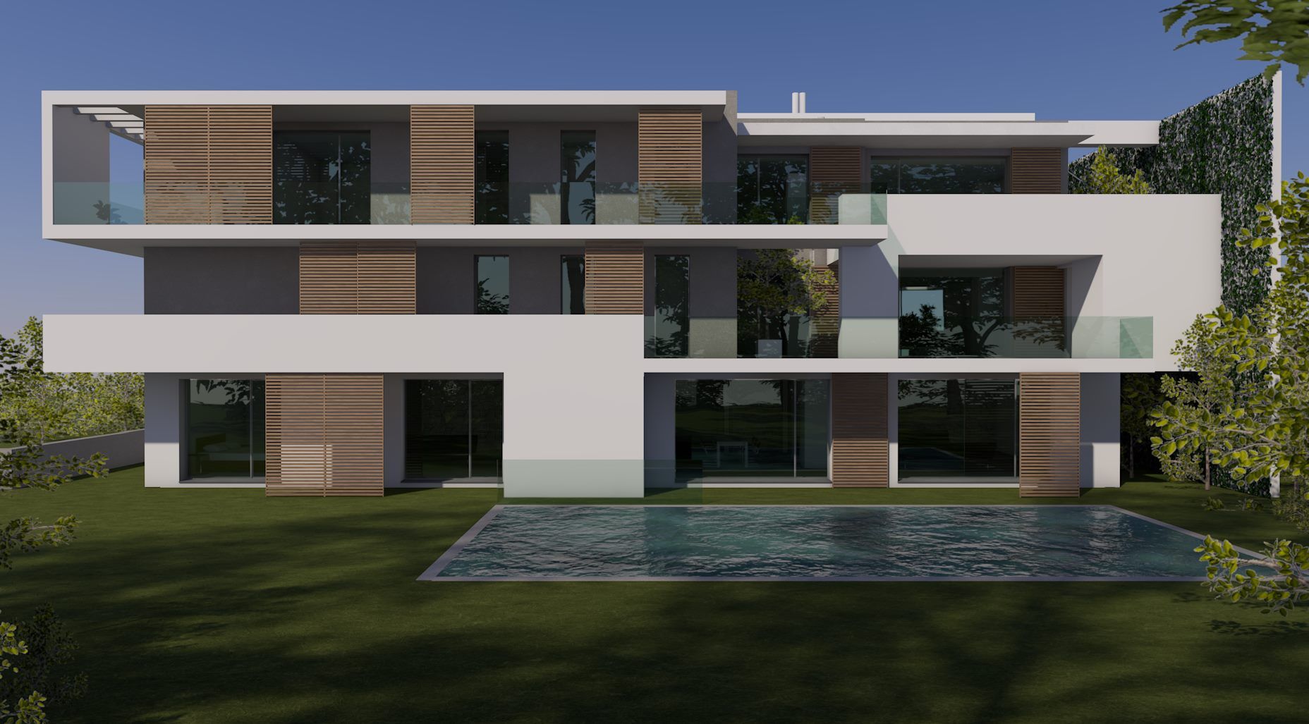 AR-HOUSE edificio a energia quasi zero (nZEB) realizzato da 0-co2 Arch. Bartolomeo Conterio, Assistenza tecnica a Lecce