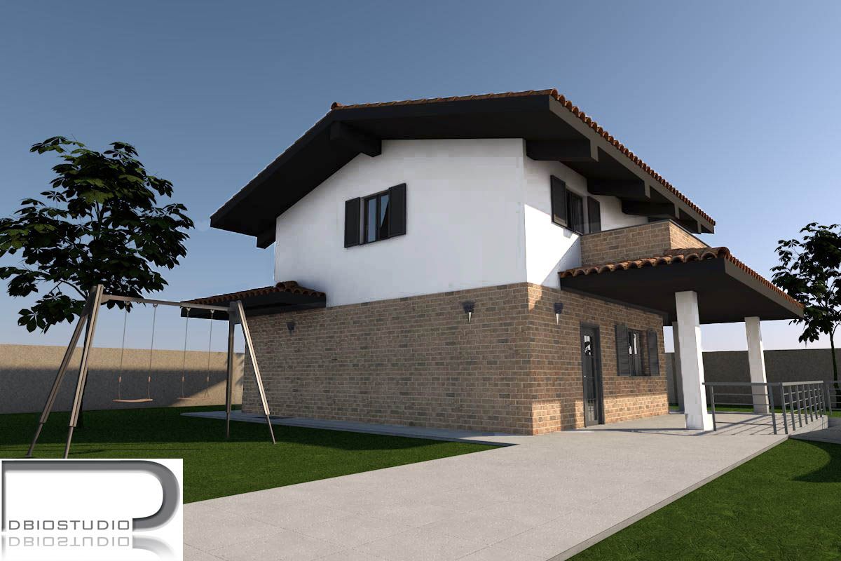 Progetto villa Piemonte realizzato da Lorenzo Imperiali DBIOSTUDIO, Assistenza tecnica a Torino