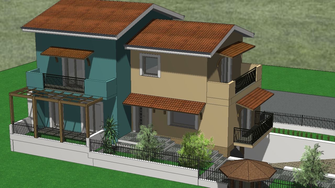 Progetto villa in bioedilizia realizzato da GIORDANO STUDIO, Assistenza tecnica a Trecchina