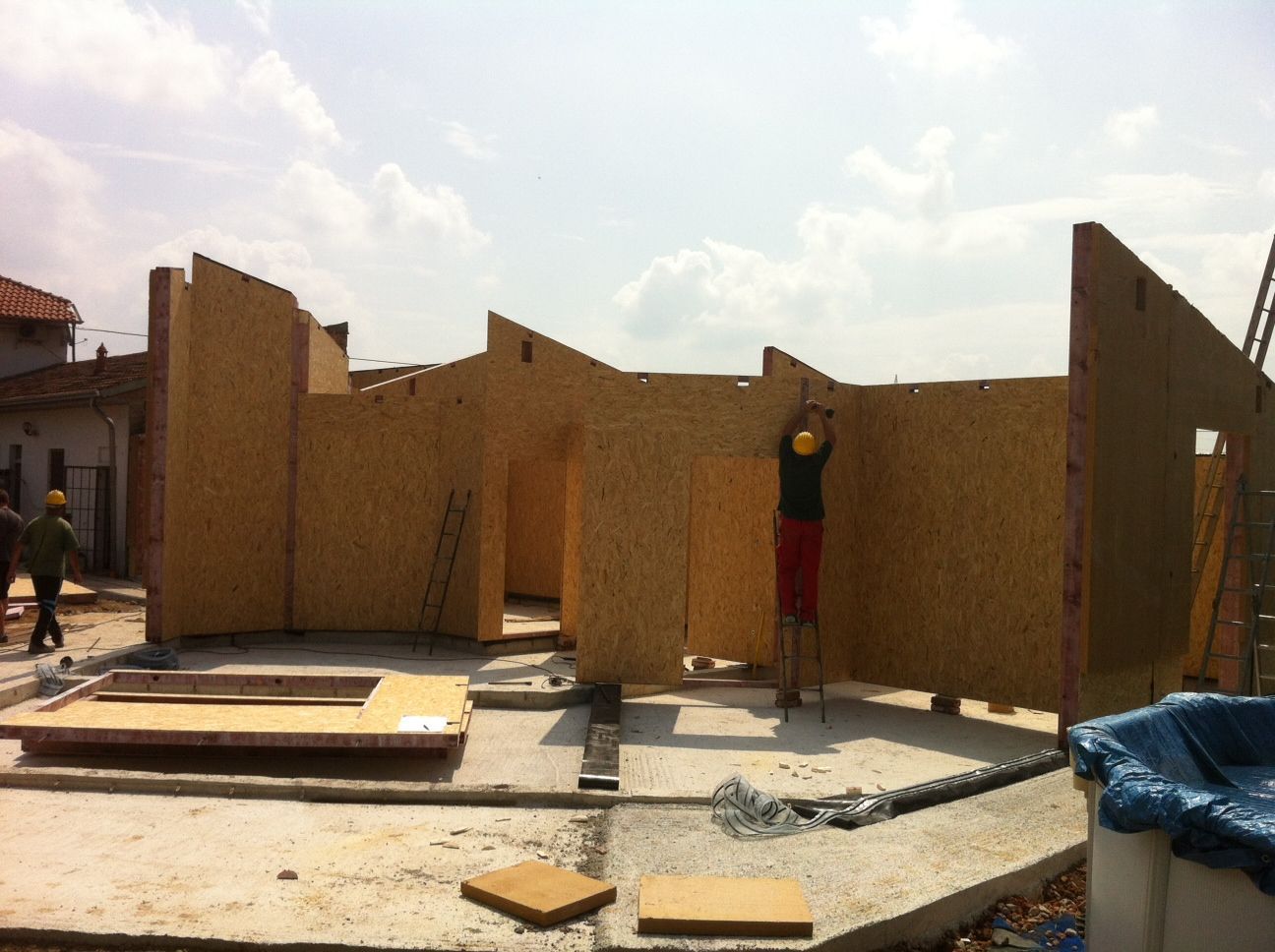 ABITAZIONE MONOFAMIGLIARE - STRUTTURA A TELAIO realizzato da Stefano Casulini, Assistenza tecnica a Cavaglietto