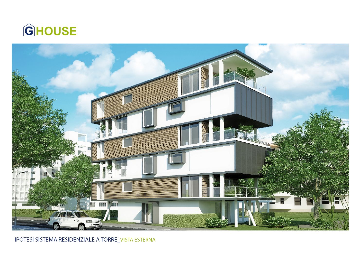 GHOUSE | Case prefabbricate realizzato da michielizanatta.net - architetti, Progettazione architettonica a Udine