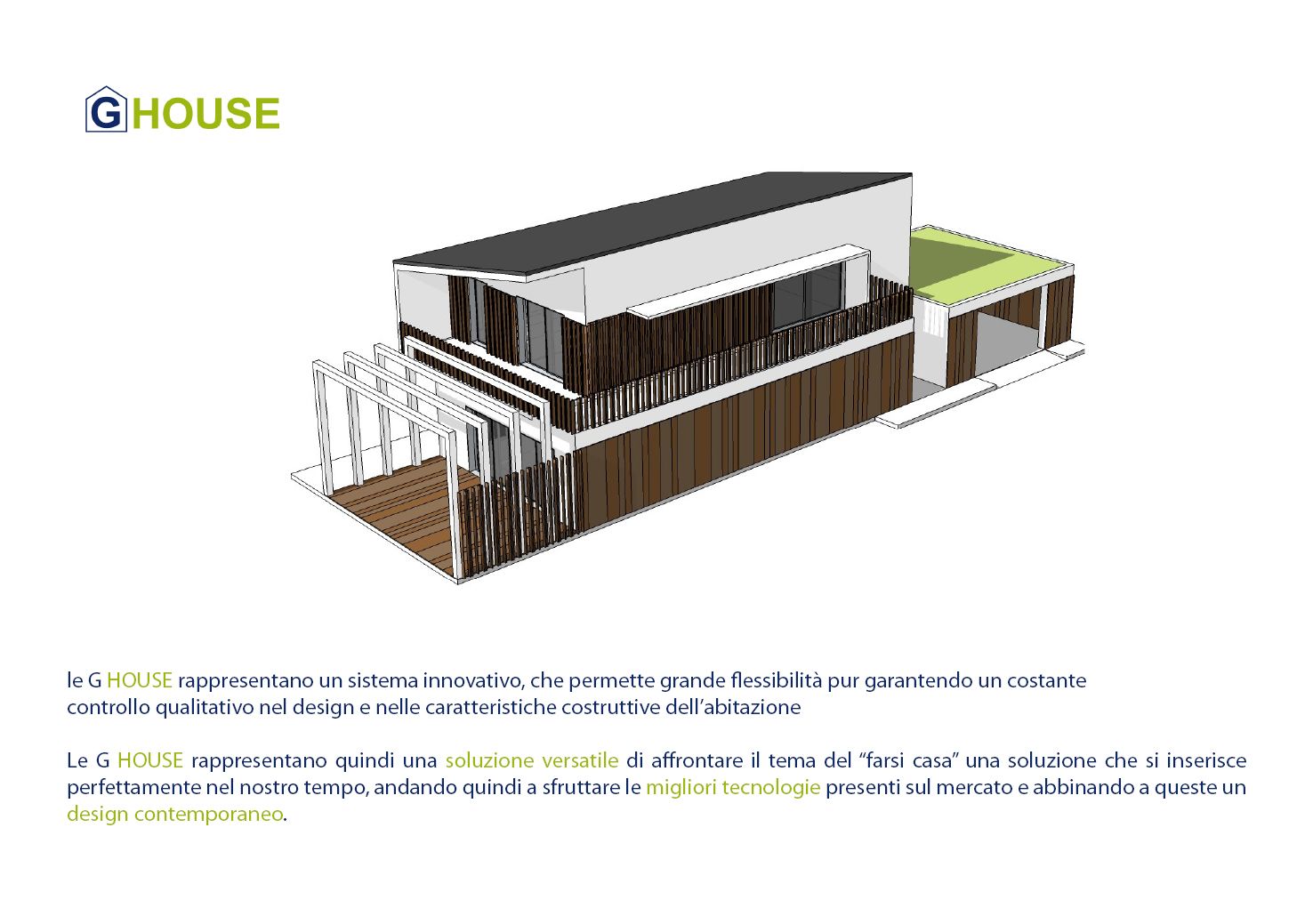 GHOUSE | Case prefabbricate realizzato da michielizanatta.net - architetti, Progettazione architettonica a Udine