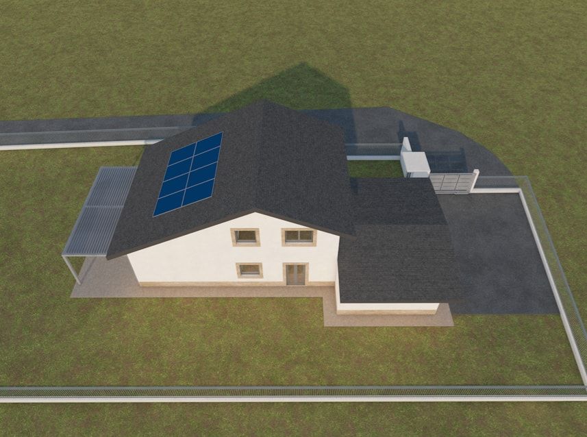 Villa unifamiliare realizzato da Architetto Davide Ronchi, Assistenza tecnica a Monza