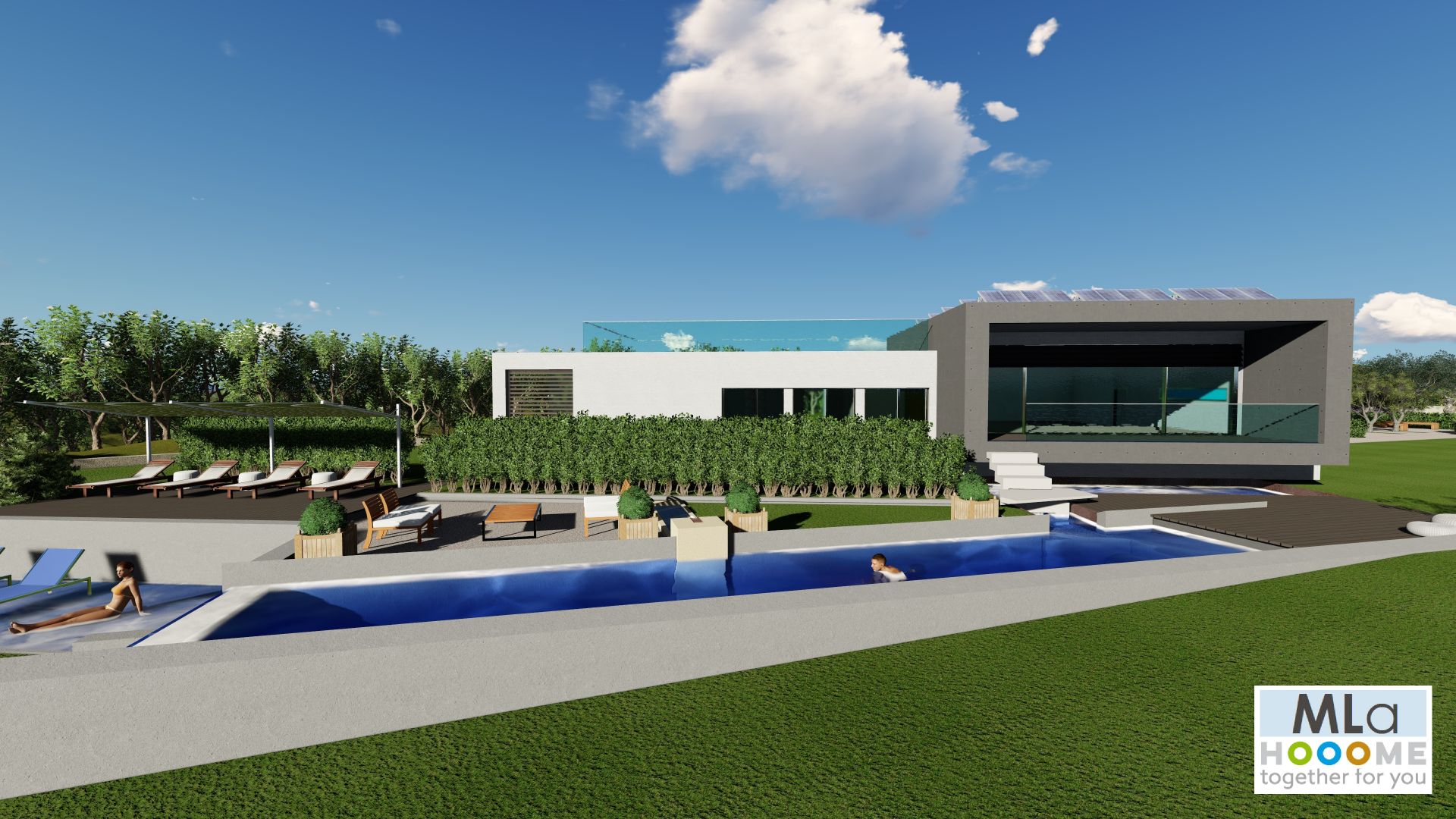 CNC 2 VILLAS realizzato da Architetto Massimo Lanzillotto, Assistenza tecnica a 