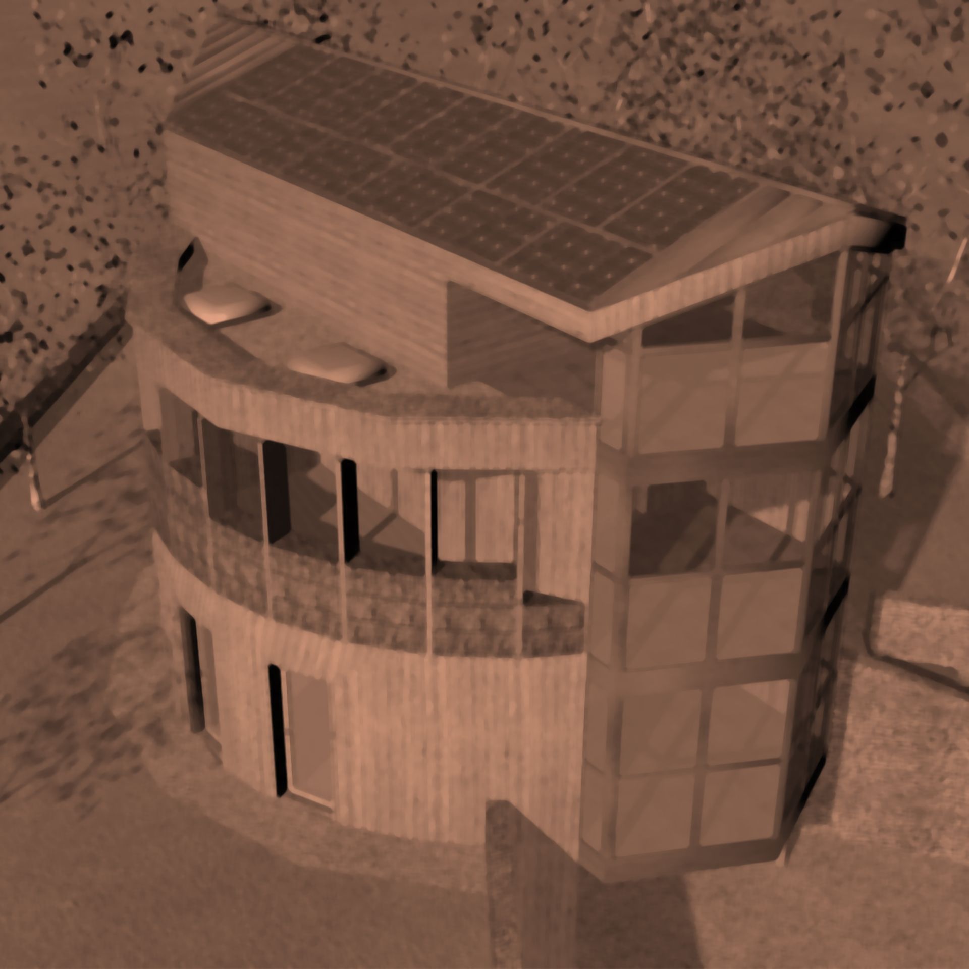 Casa Gucia realizzato da Atelier di Progettazione Green Think_Naturalmente Paglia, Assistenza tecnica a Rivalta di Torino