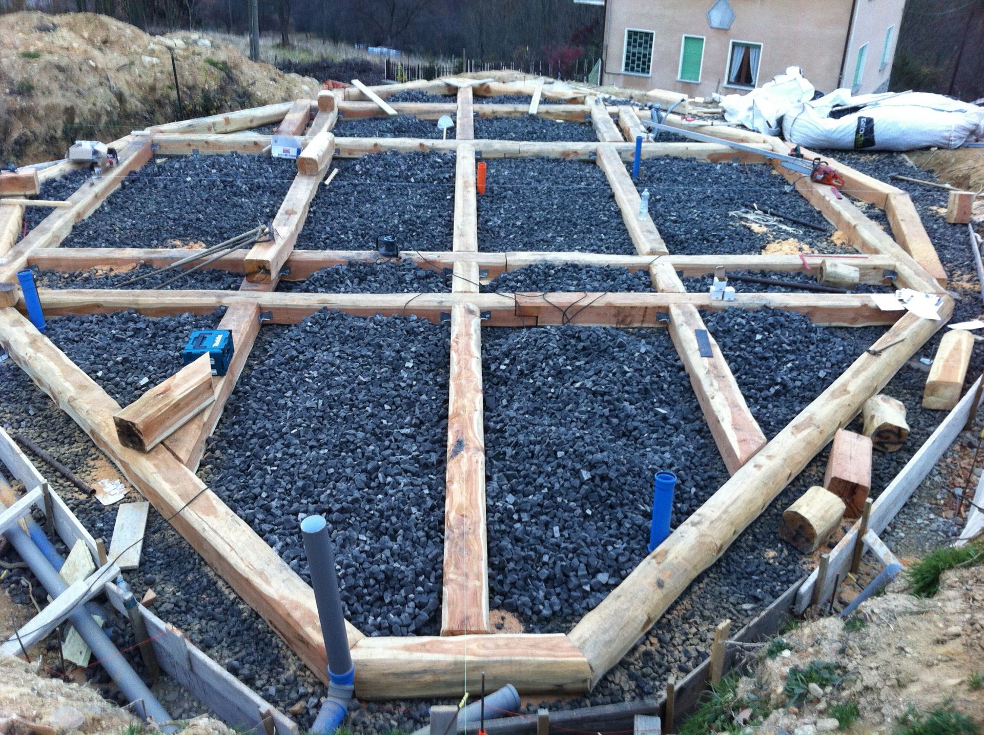 Casa Gucia realizzato da Atelier di Progettazione Green Think_Naturalmente Paglia, Assistenza tecnica a Rivalta di Torino