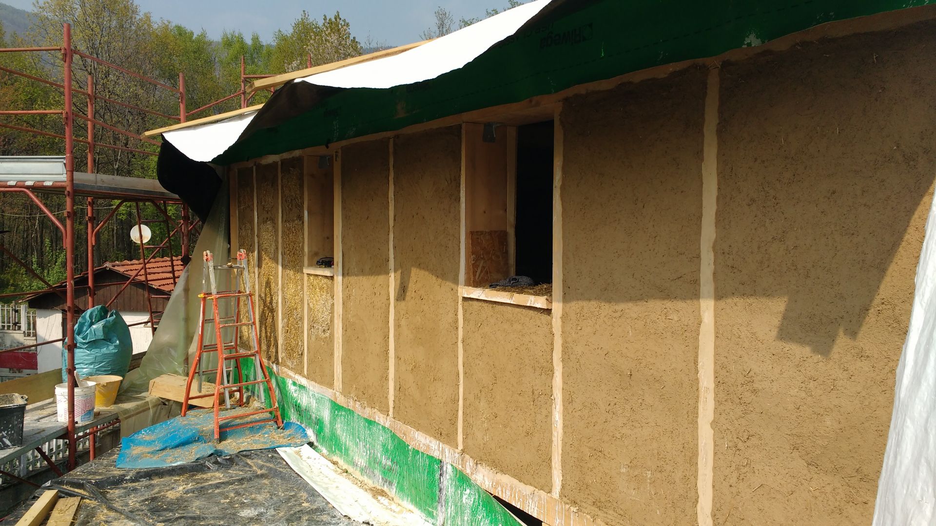 Casa Gucia realizzato da Atelier di Progettazione Green Think_Naturalmente Paglia, Assistenza tecnica a Rivalta di Torino