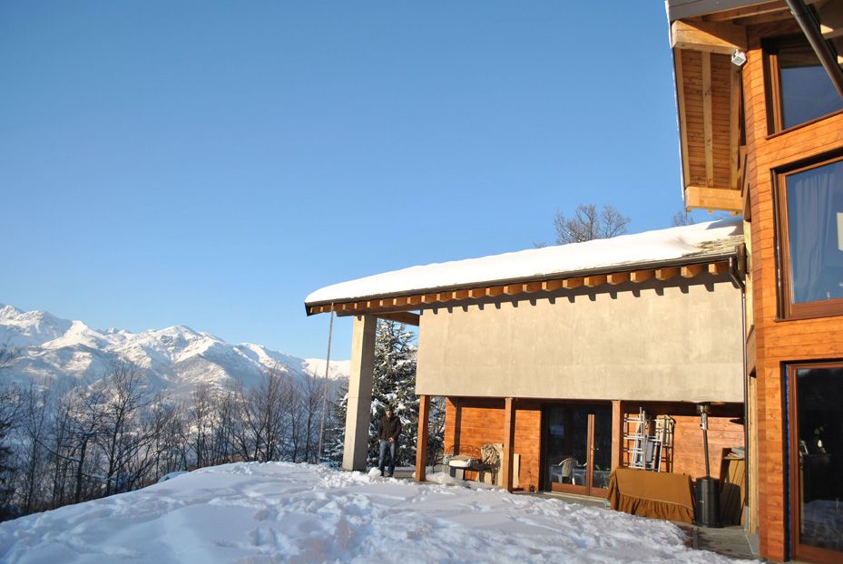 Villa Braida / Progetto e realizzazione realizzato da Atelier di Progettazione Green Think_Naturalmente Paglia, Assistenza tecnica a Rivalta di Torino