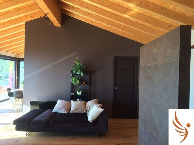 Casa in legno a  Marostica (VI) realizzato da ARCHITETTO MICHELE SLAVIERO, Progettazione architettonica a Vicenza