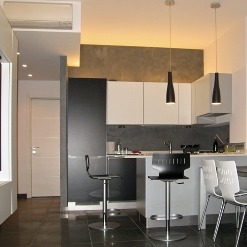 Appartamento privato a Busto Arsizio realizzato da Studio di Architettura Paolo Bertolotti, Progettazione architettonica a Busto Arsizio