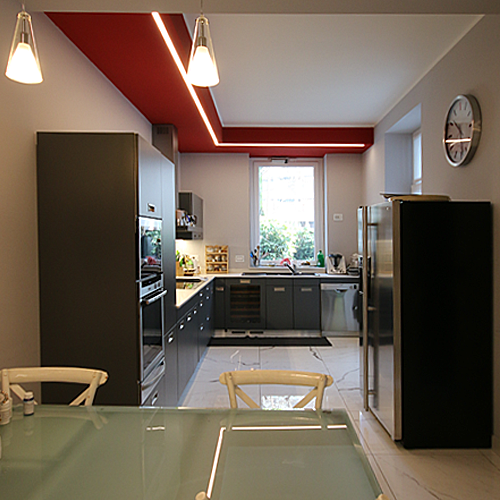 Appartamento privato a Milano realizzato da Studio di Architettura Paolo Bertolotti, Progettazione architettonica a Busto Arsizio