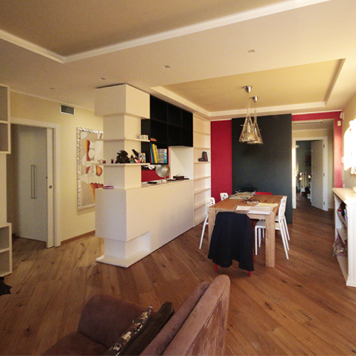 Ristrutturazione appartamento privato a Tradate realizzato da Studio di Architettura Paolo Bertolotti, Progettazione architettonica a Busto Arsizio