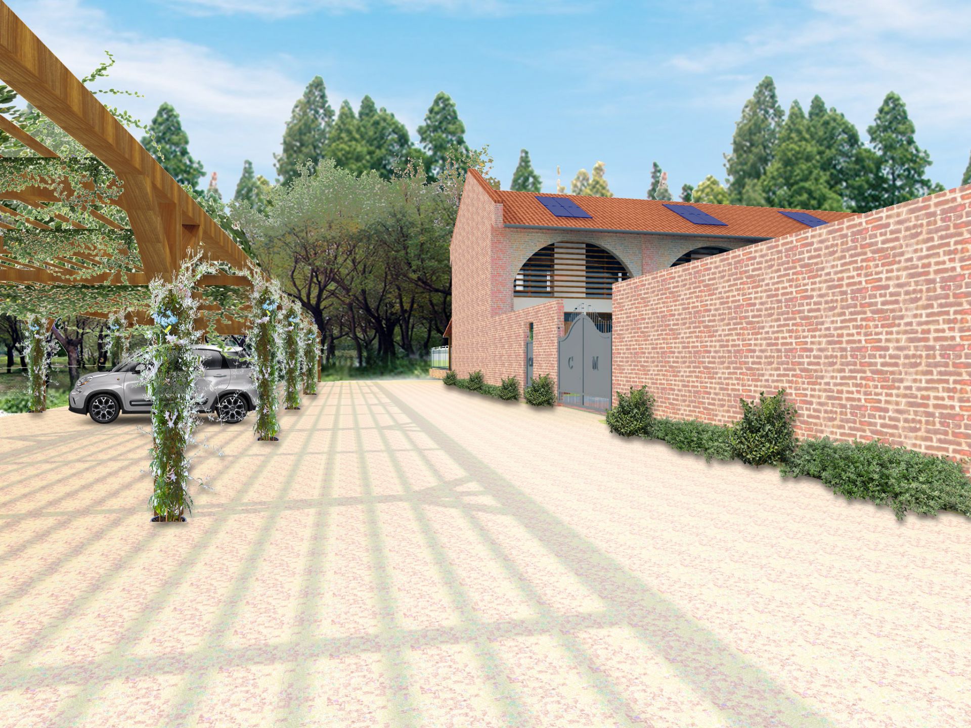 Ristrutturazione complesso residenziale ad Alessandria realizzato da Studio di Architettura Paolo Bertolotti, Progettazione architettonica a Busto Arsizio