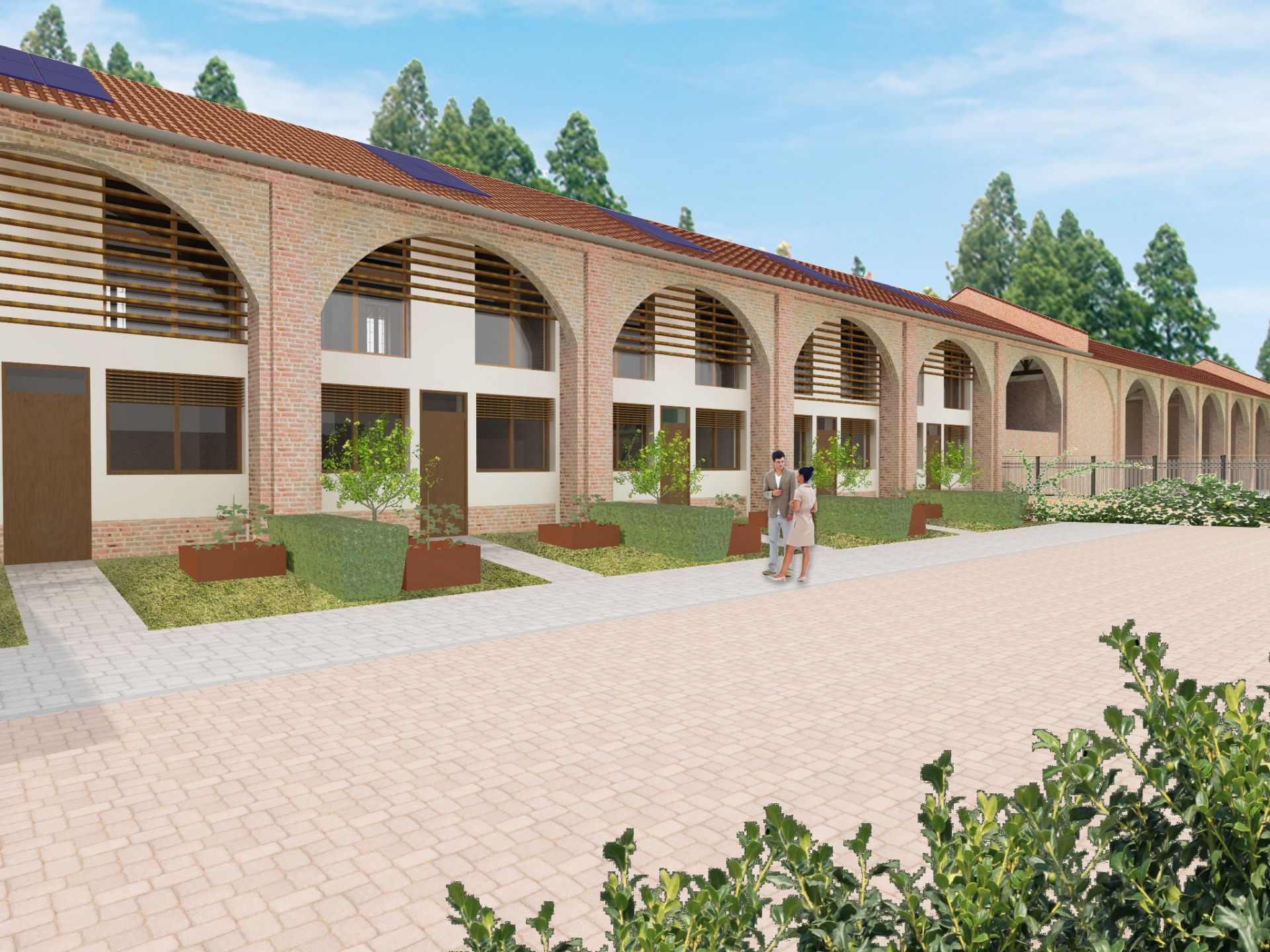 Ristrutturazione complesso residenziale ad Alessandria realizzato da Studio di Architettura Paolo Bertolotti, Progettazione architettonica a Busto Arsizio