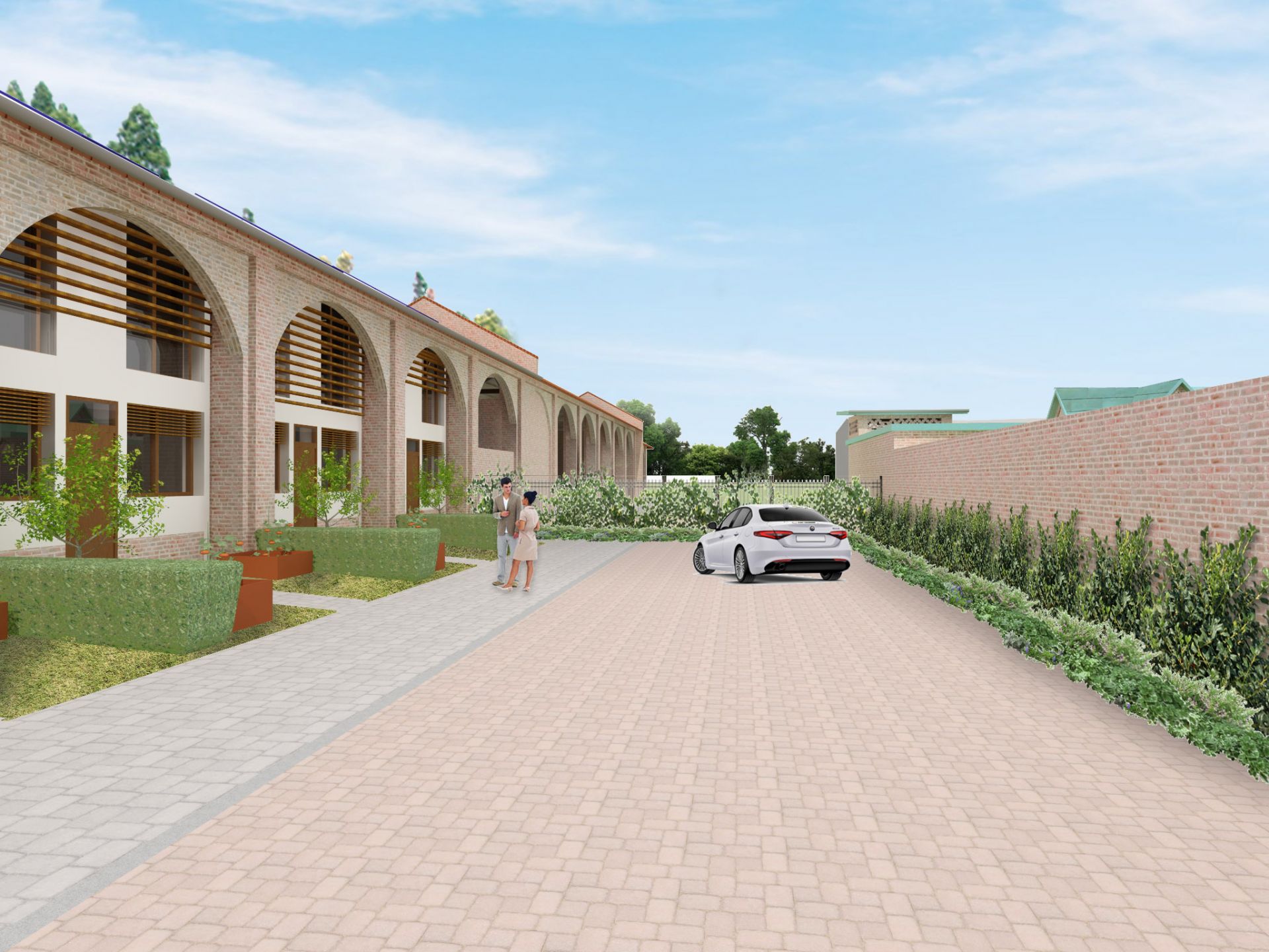 Ristrutturazione complesso residenziale ad Alessandria realizzato da Studio di Architettura Paolo Bertolotti, Progettazione architettonica a Busto Arsizio