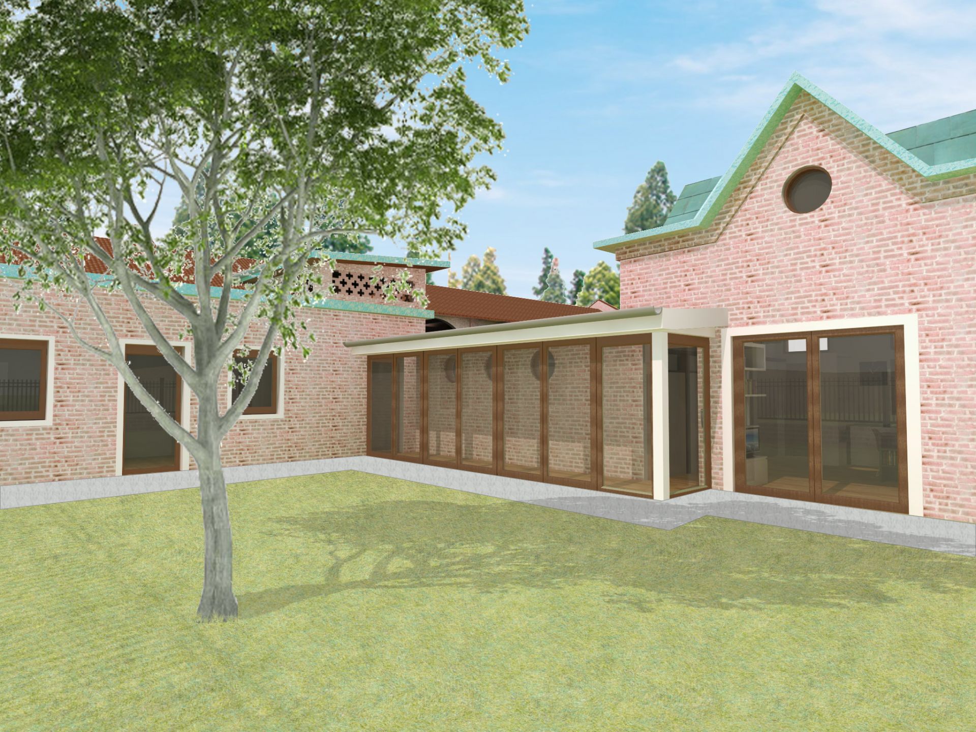 Ristrutturazione complesso residenziale ad Alessandria realizzato da Studio di Architettura Paolo Bertolotti, Progettazione architettonica a Busto Arsizio