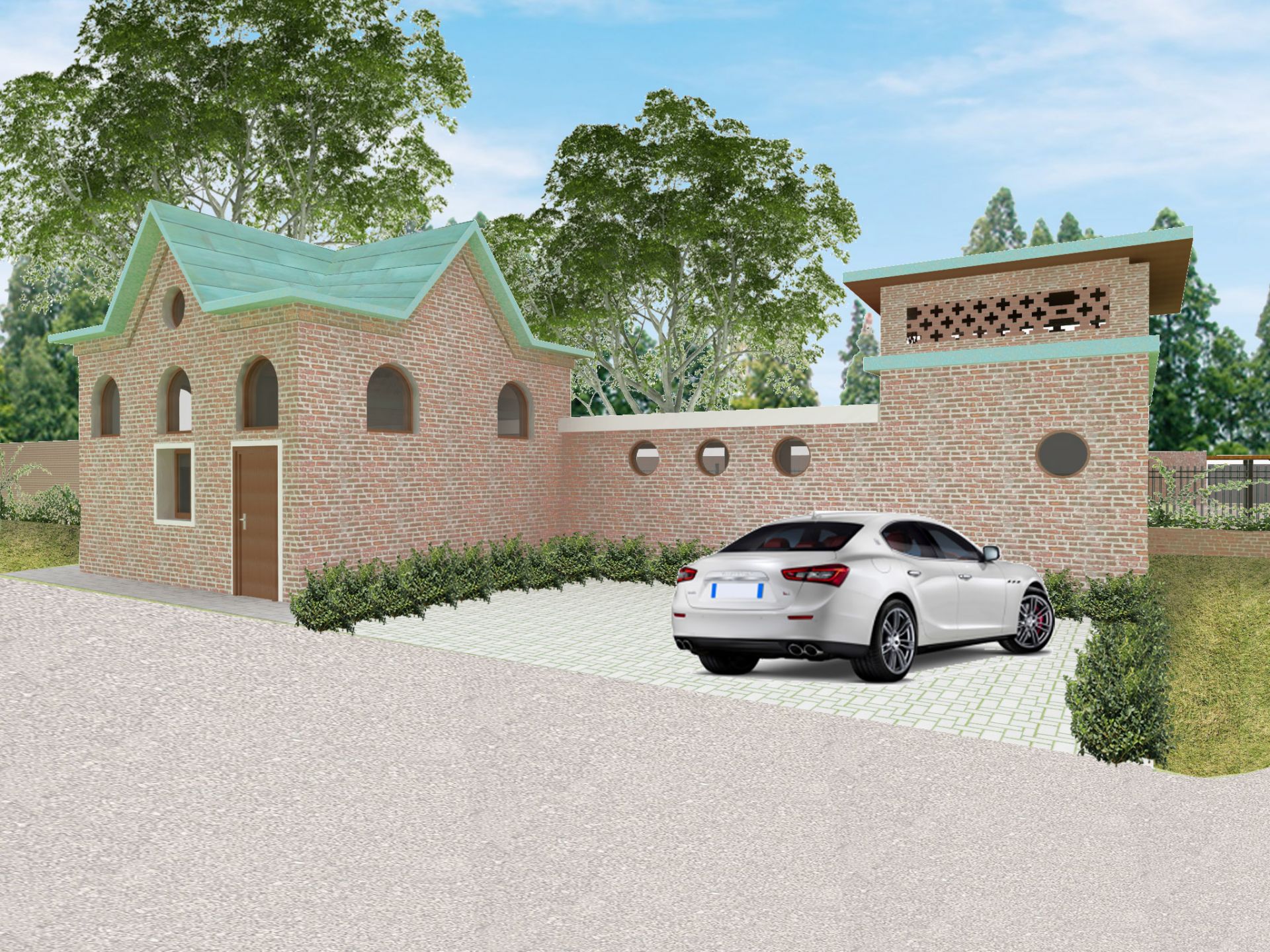 Ristrutturazione complesso residenziale ad Alessandria realizzato da Studio di Architettura Paolo Bertolotti, Progettazione architettonica a Busto Arsizio