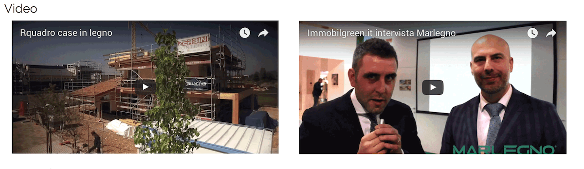 Video dei Professionisti di Case in Legno su Immobilgreen